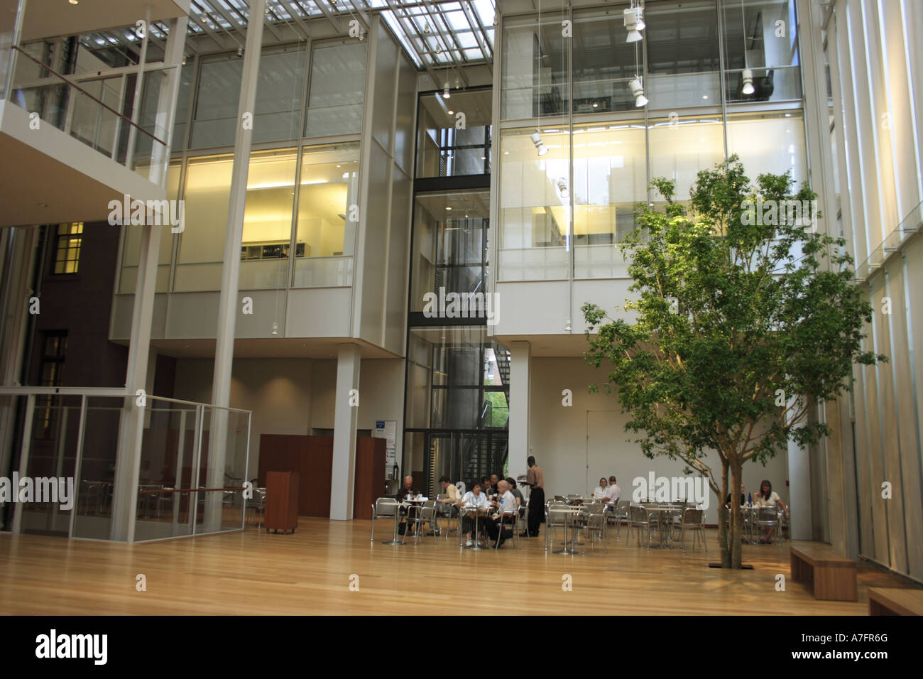 Pierpont Morgan Library New York nouvel ajout de Renzo Piano Banque D'Images