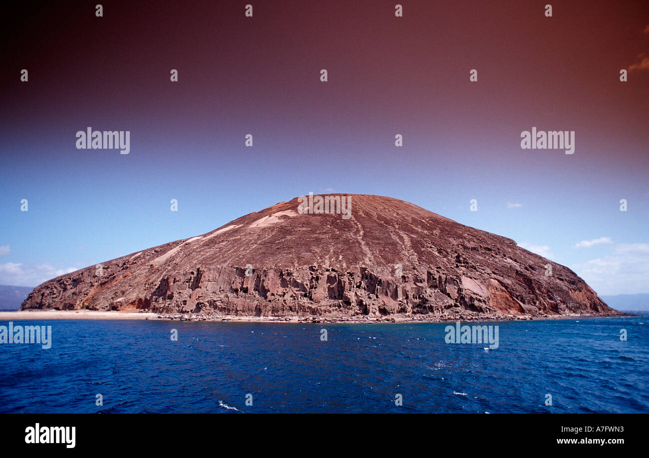 Guinni Koma Afrique Djibouti Djibouti île Devils Triangle Afar Golfe d'Aden, Golfe de Tadjourah Banque D'Images