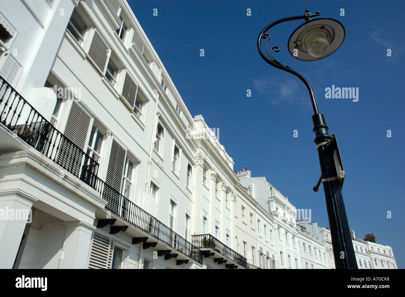 Logement résidentiel, Brighton, Angleterre, RU, Photo 18 mars 2006. Banque D'Images