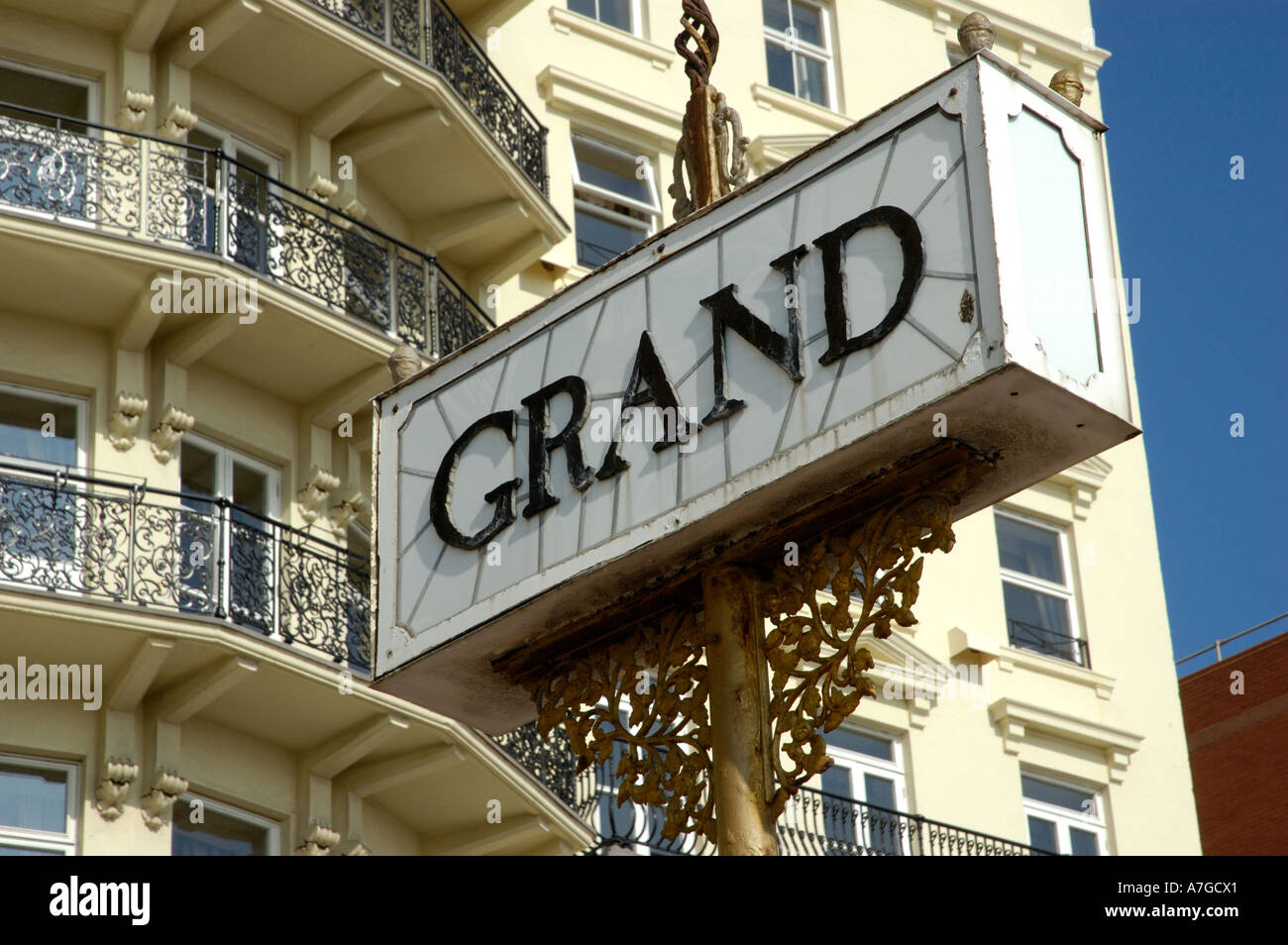 L'hôtel De Vere Grand Hotel, Brighton, Angleterre. Banque D'Images