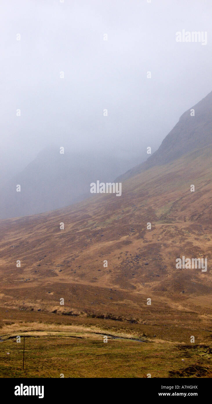 Coire na Creiche dans le noir Cullin ont profité de Skye Scotland UK Banque D'Images