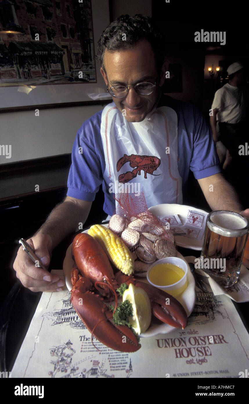 États-unis, Massachusetts, Boston Lobster feast, Ye Olde Union Oyster House (MR) Banque D'Images