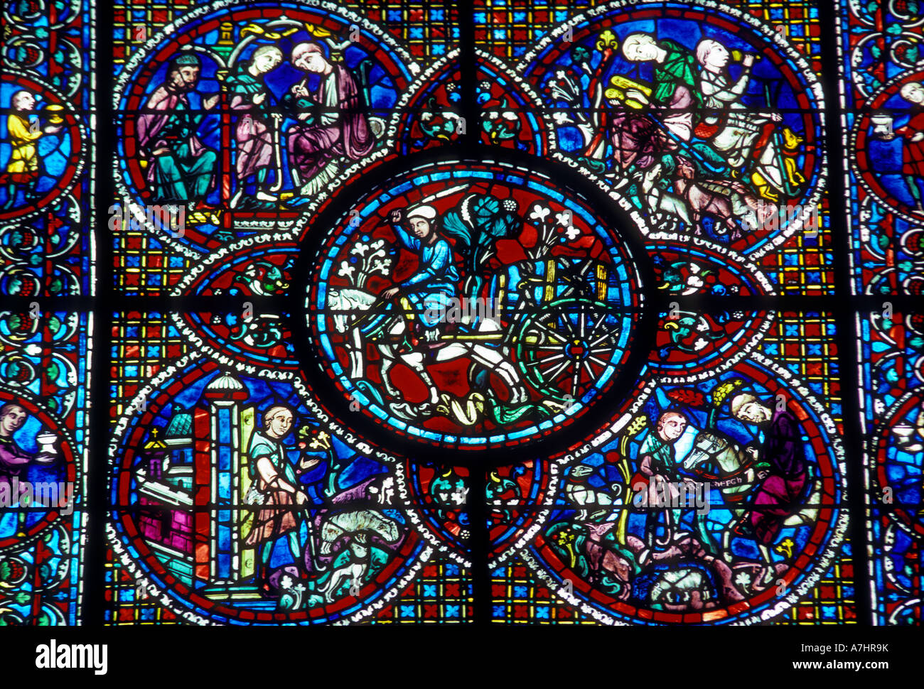 Vitrail, vitraux, Cathédrale de Chartres, cathédrale NotreDame de