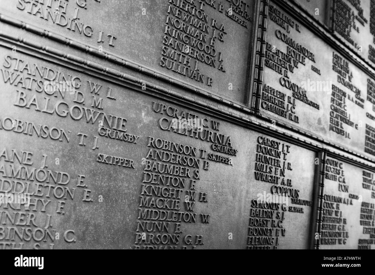 La section de la place de la trinité war memorial London UK Banque D'Images
