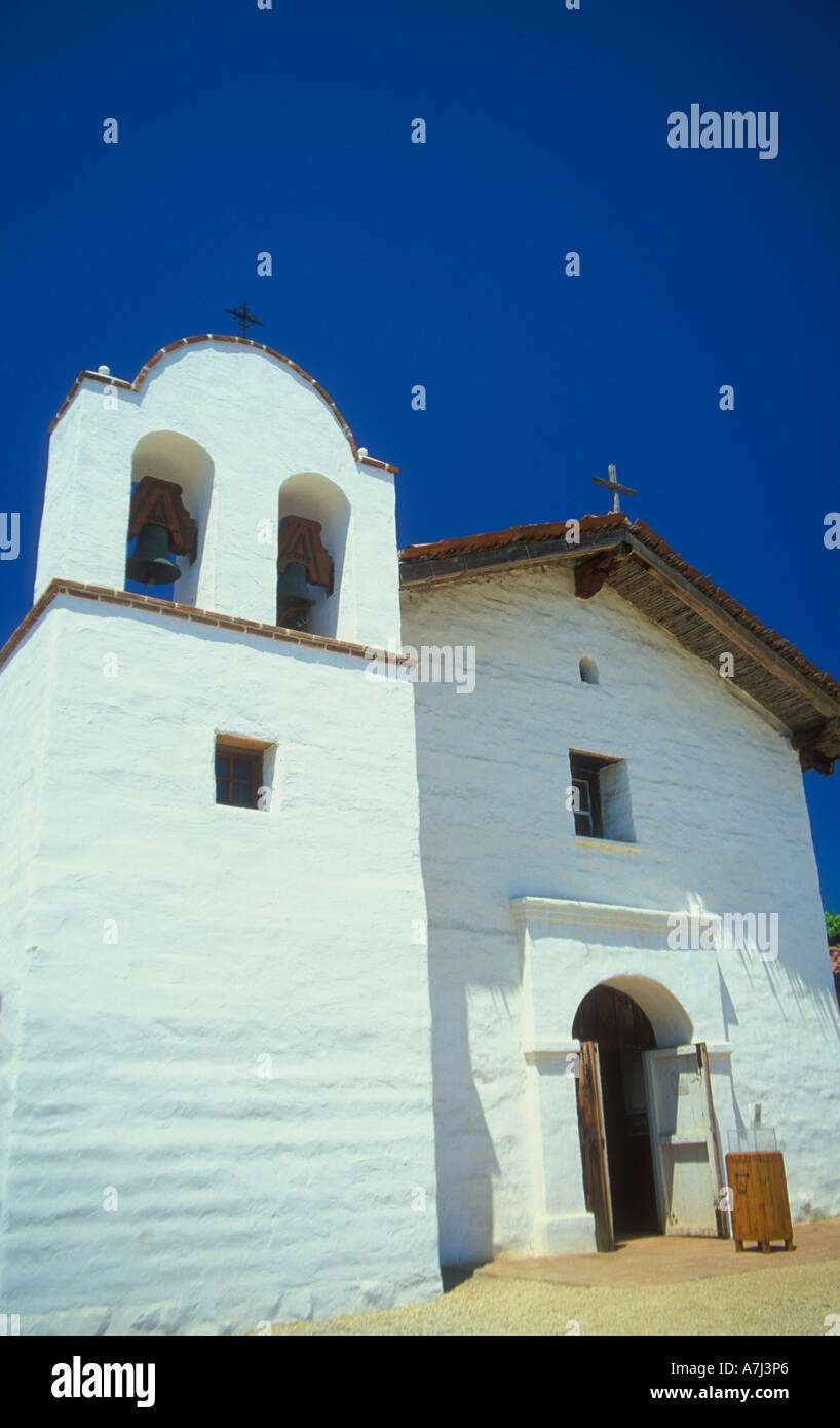 Église de presidio Santa Barbara Californie Banque D'Images