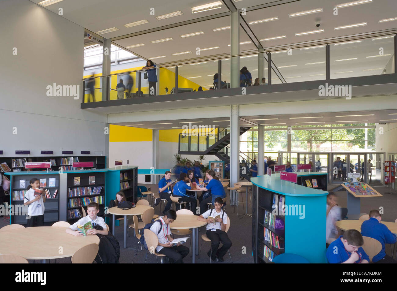 Ville Djanogly Academy, Nottingham Architecte : Foster and Partners Banque D'Images