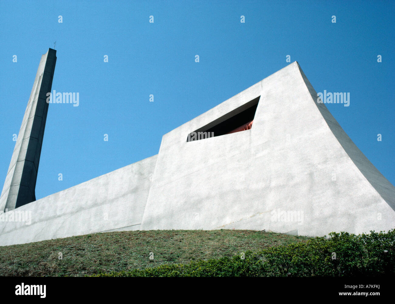 Gymnase National de Yoyogi, Sports Olympiques Arena, Tokyo, Japon. Architecte : Kenzo Tange Banque D'Images