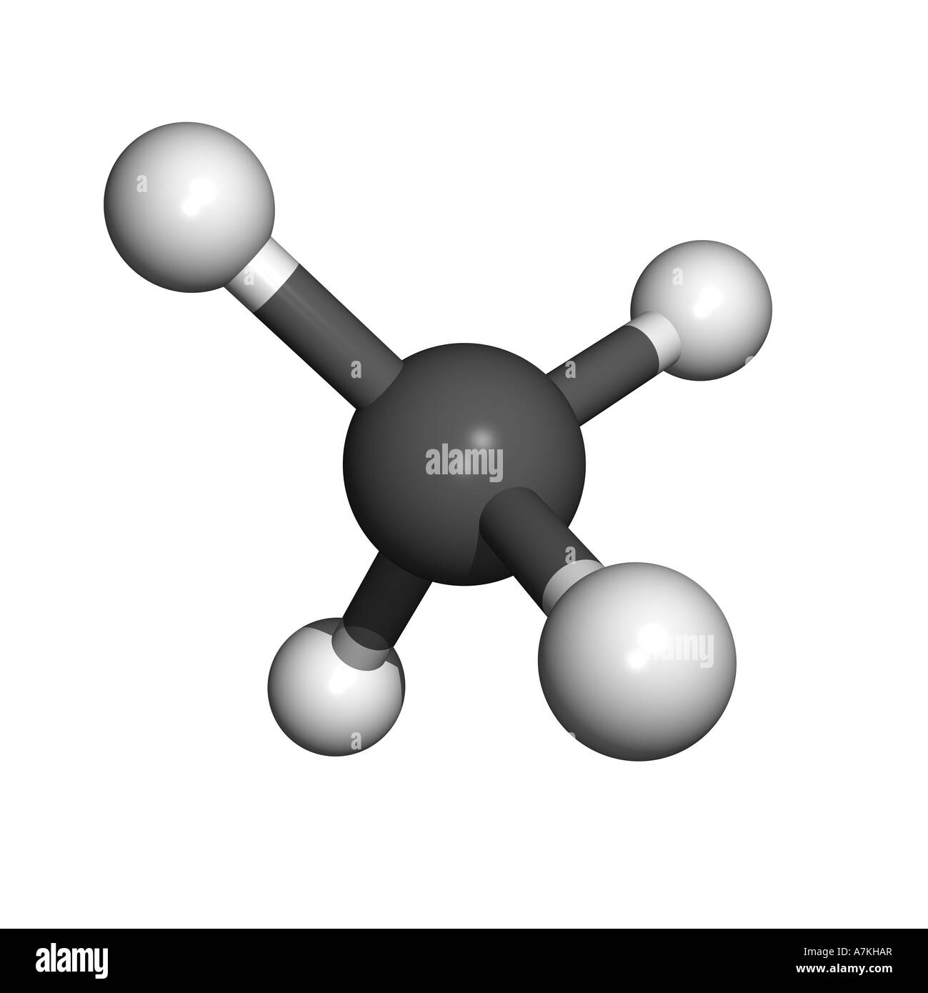 Methane molecule Banque de photographies et d’images à haute résolution Alamy