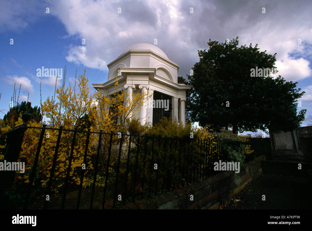 Dumfries Ecosse Robert Burns tombe Banque D'Images