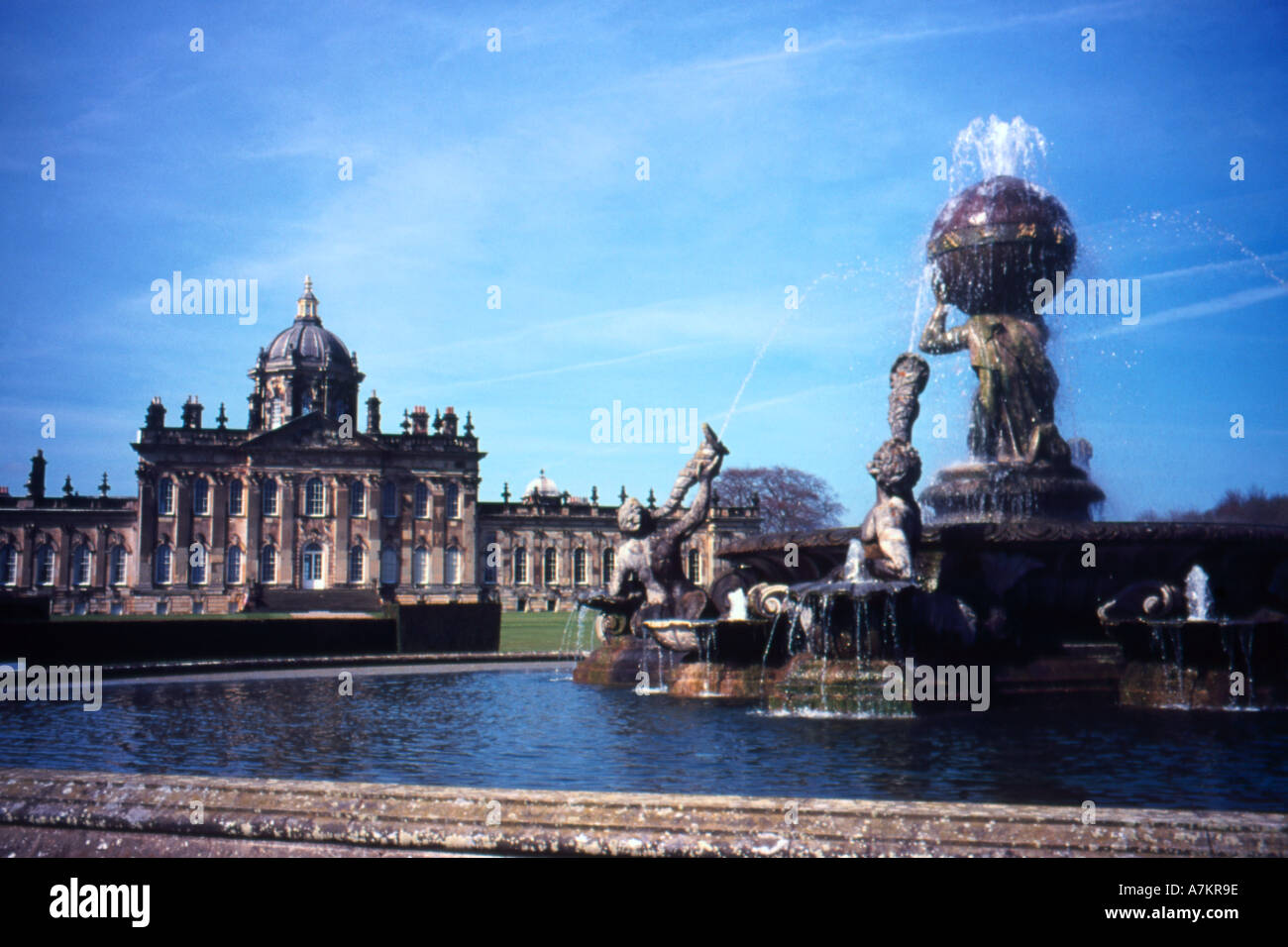 York Castle Howard Banque D'Images