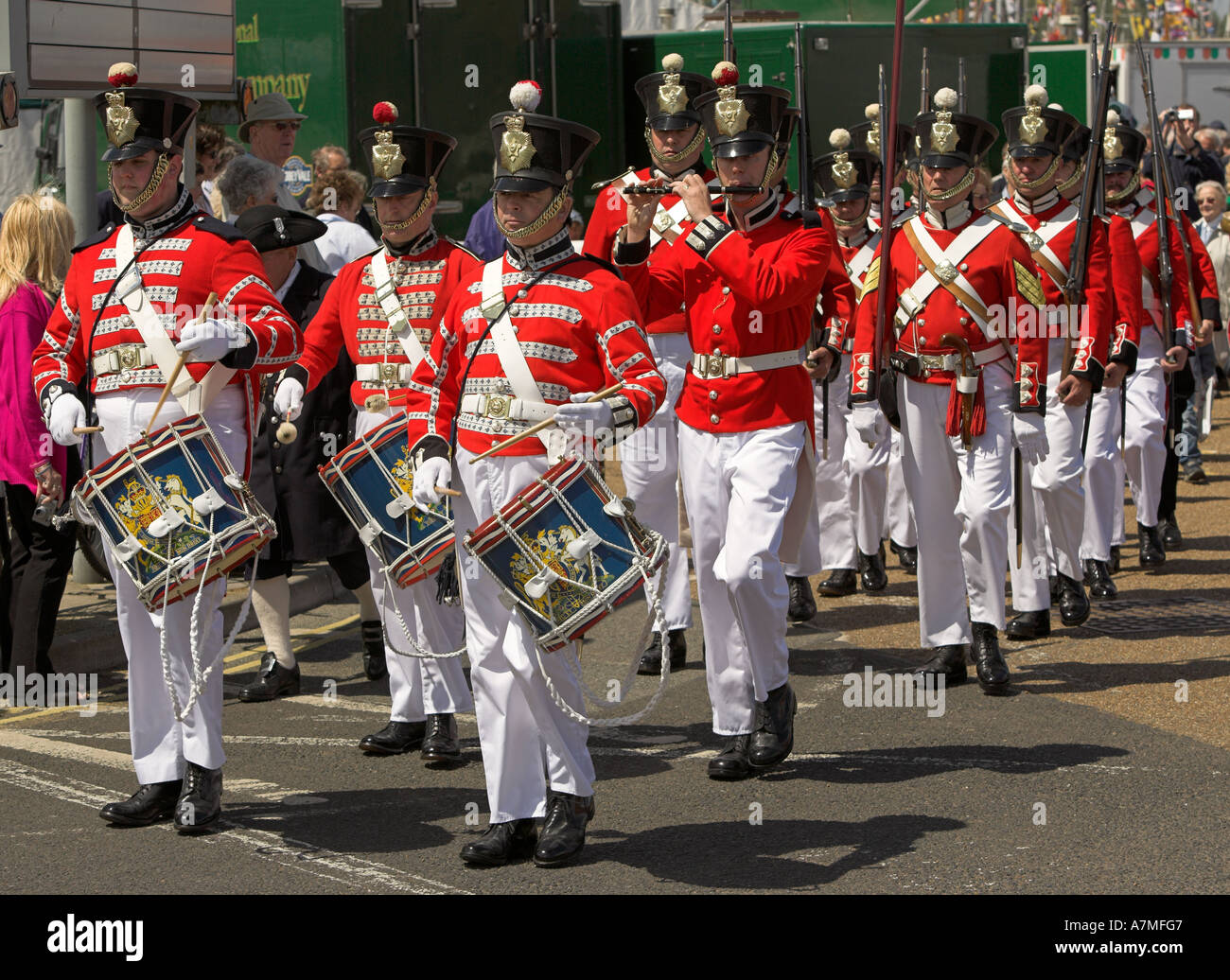 Les vieilles coques Isle of Wight Festival Banque D'Images