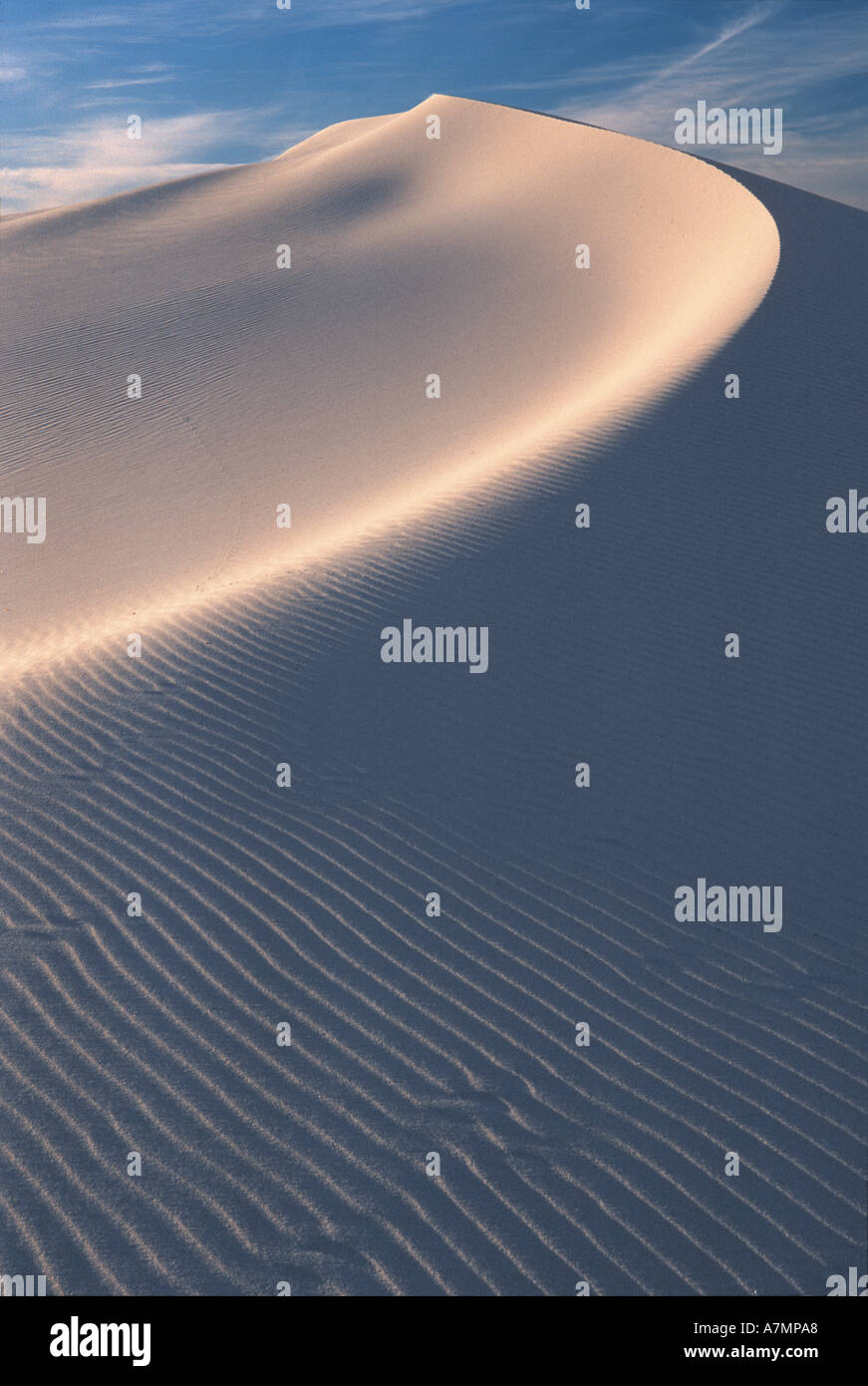 Amérique du Nord, Amérique, Nouveau Mexique, White Sands Banque D'Images