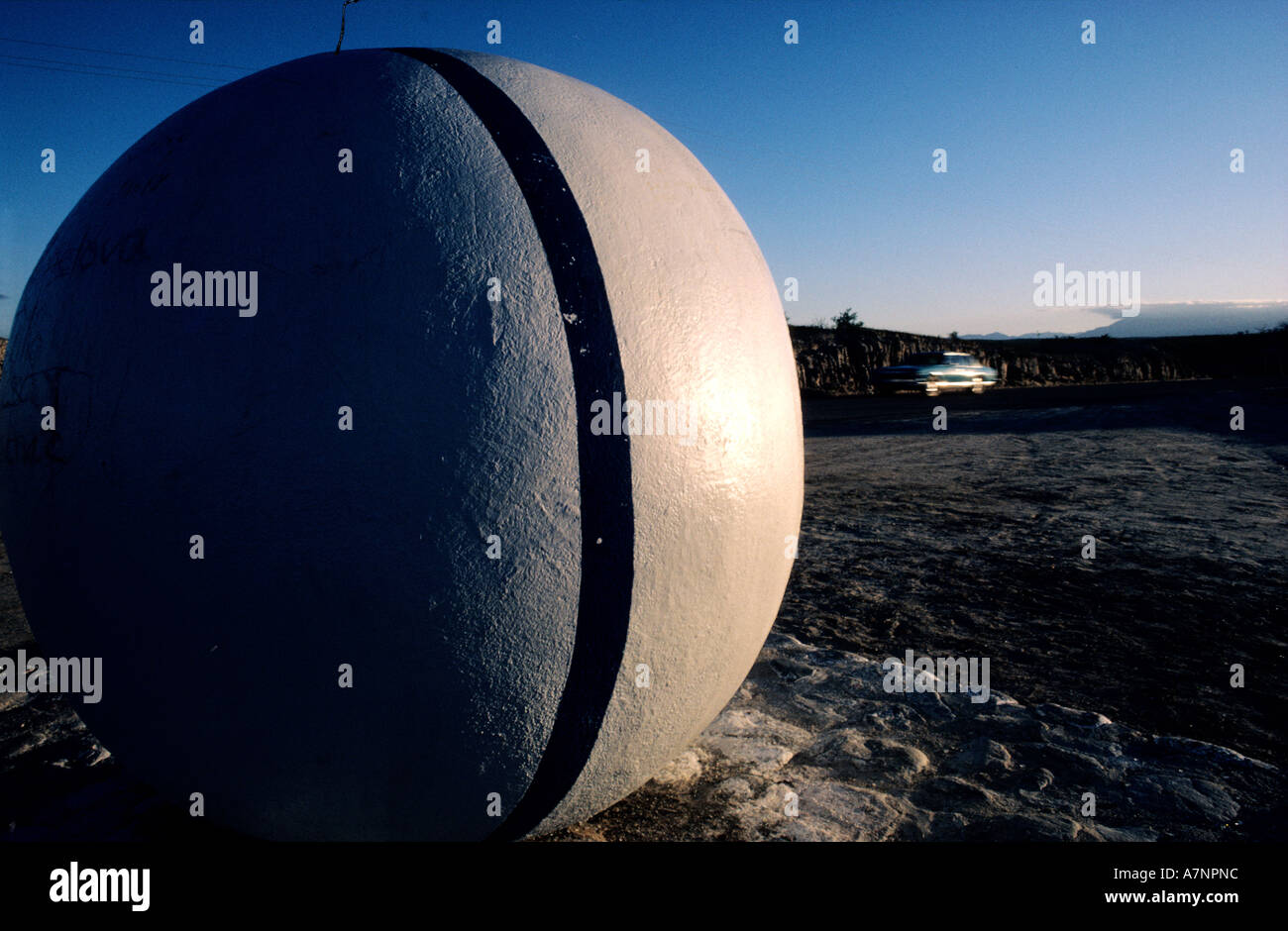 Mexique, San Luis Potosi, état monument tropique du Cancer Banque D'Images