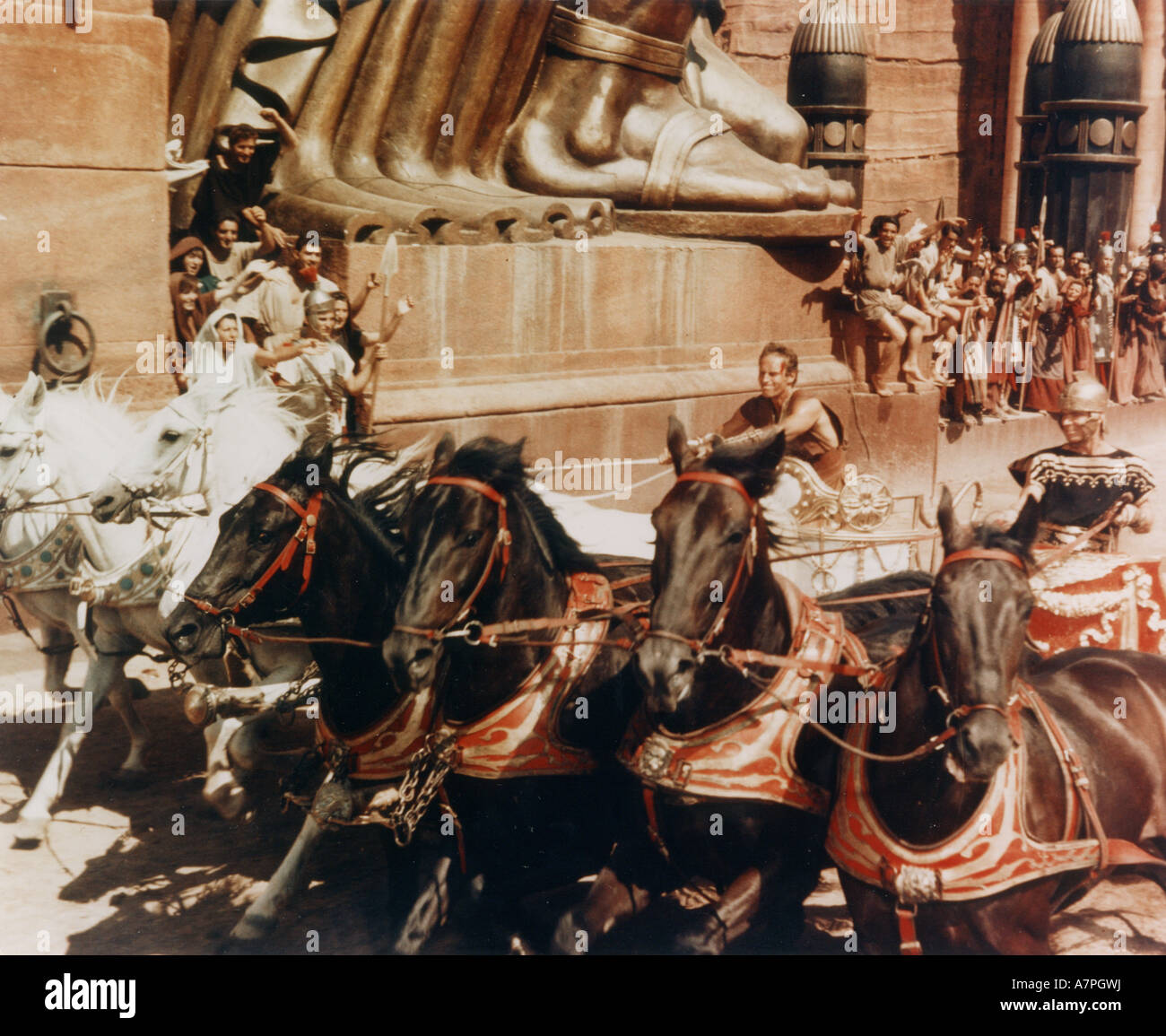 BEN HUR 1959 MGM Film Avec Charlton Heston Comme Juda Ben Hur Photo BEN HUR 1959 MGM Film Avec Charlton Heston Comme Juda Ben Hur Photo