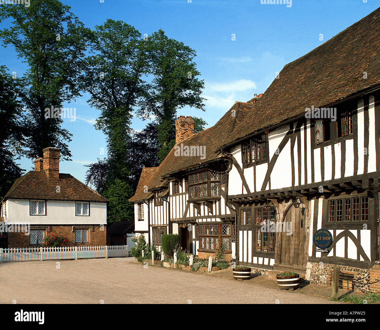 Fr - KENT : village de Chilham Banque D'Images