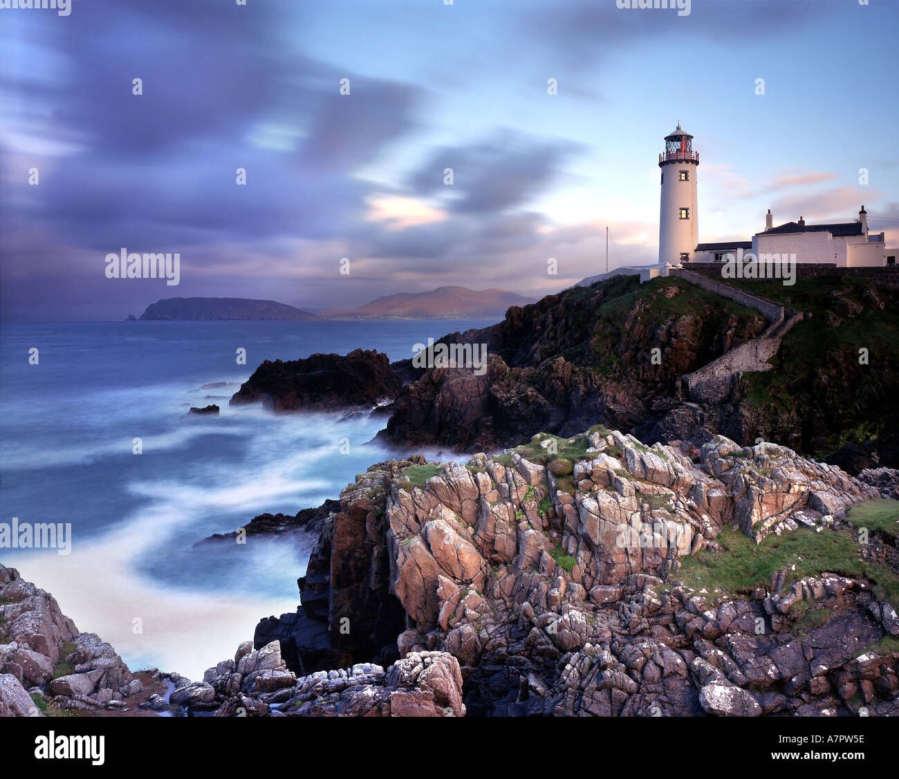 IE - CO.DONEGAL : Fanad Head Lighthouse Banque D'Images
