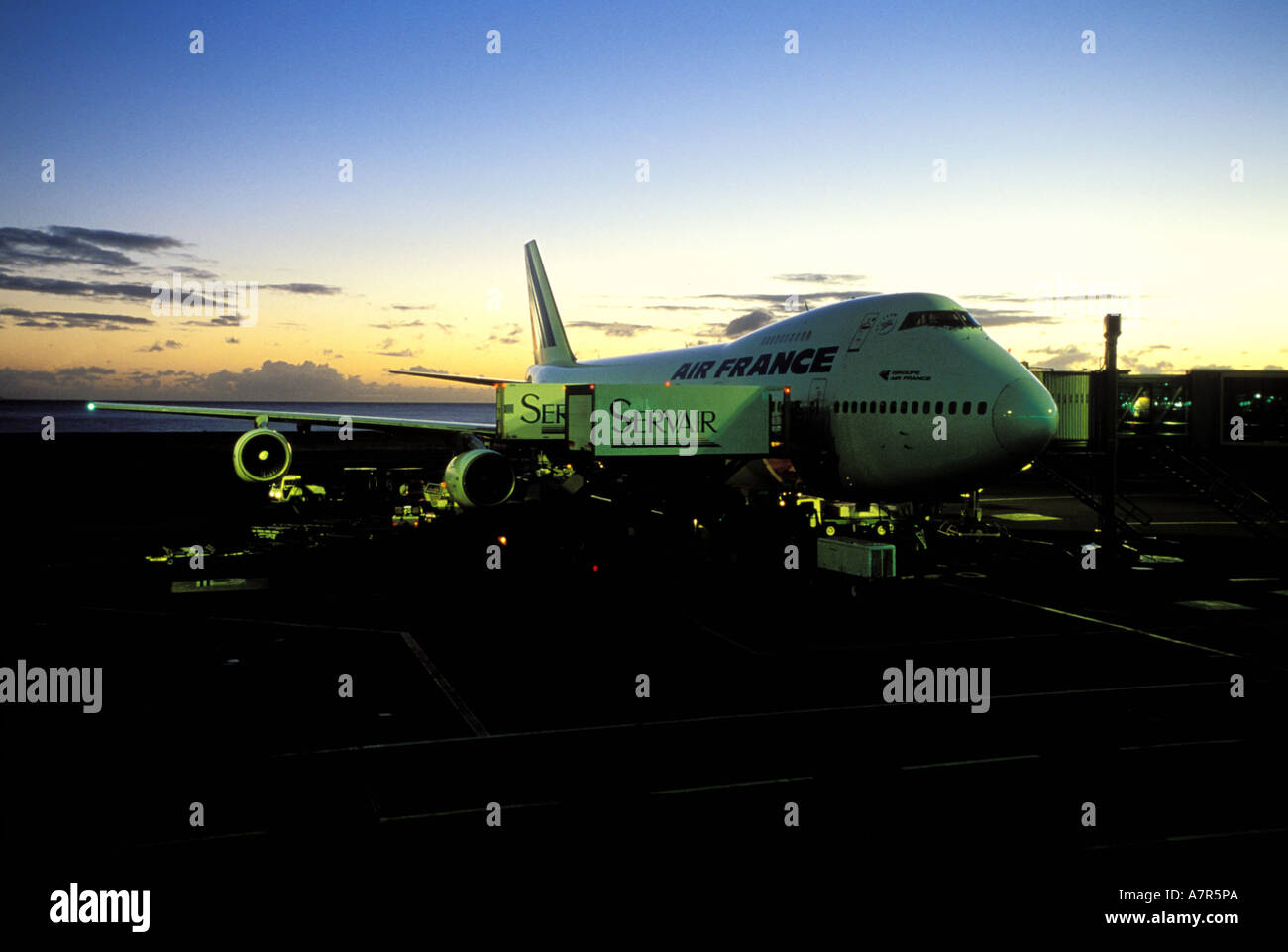 L Aeroport Roland Garros Saint Denis Reunion Photo Stock Alamy