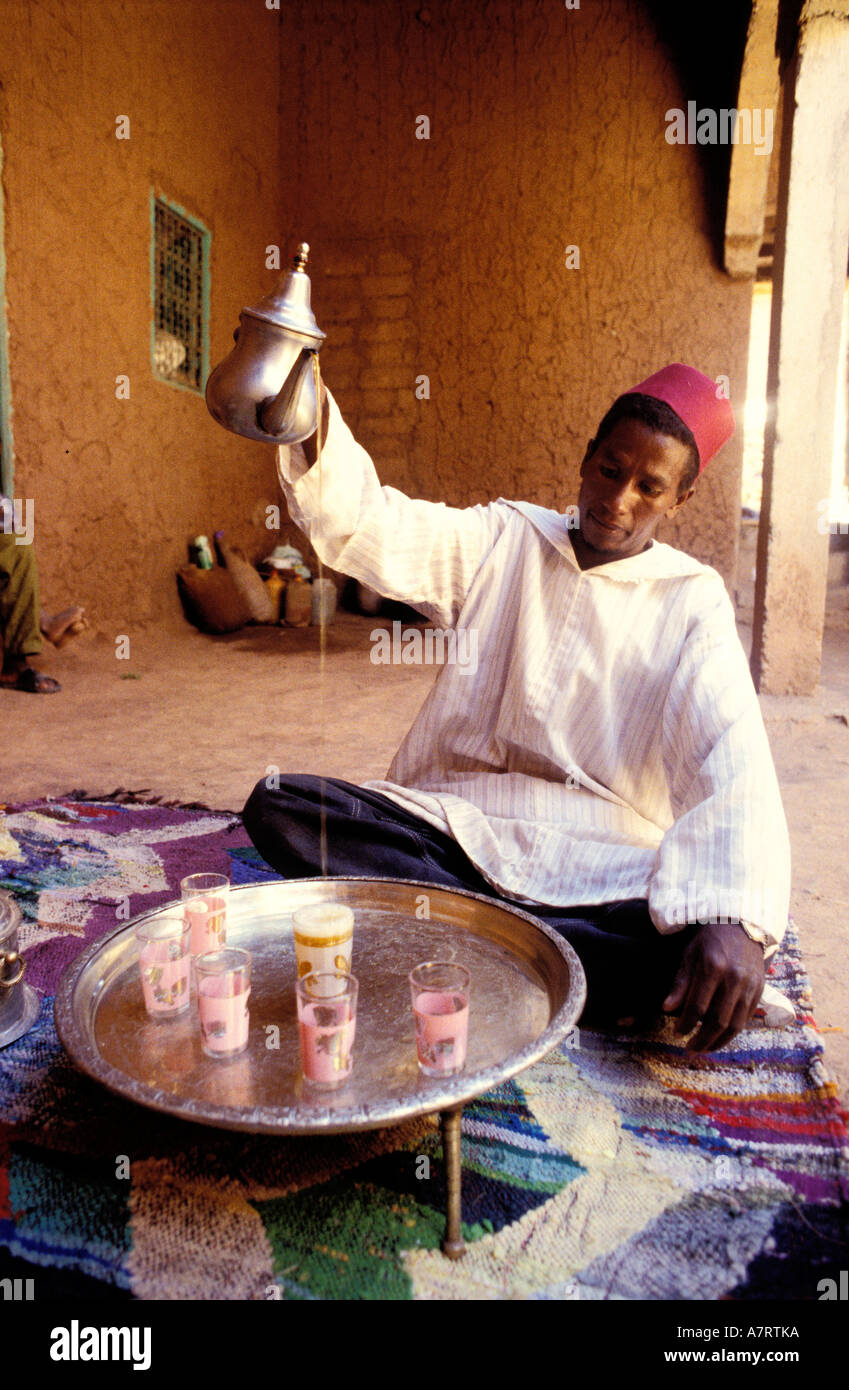 Le Maroc, Moyen Atlas, Ouarzazate, à proximité (Modèle Libération OK) Banque D'Images