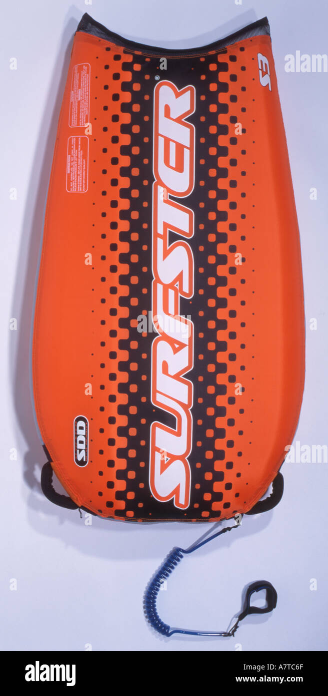 Surfster inflatible bodyboard Banque D'Images