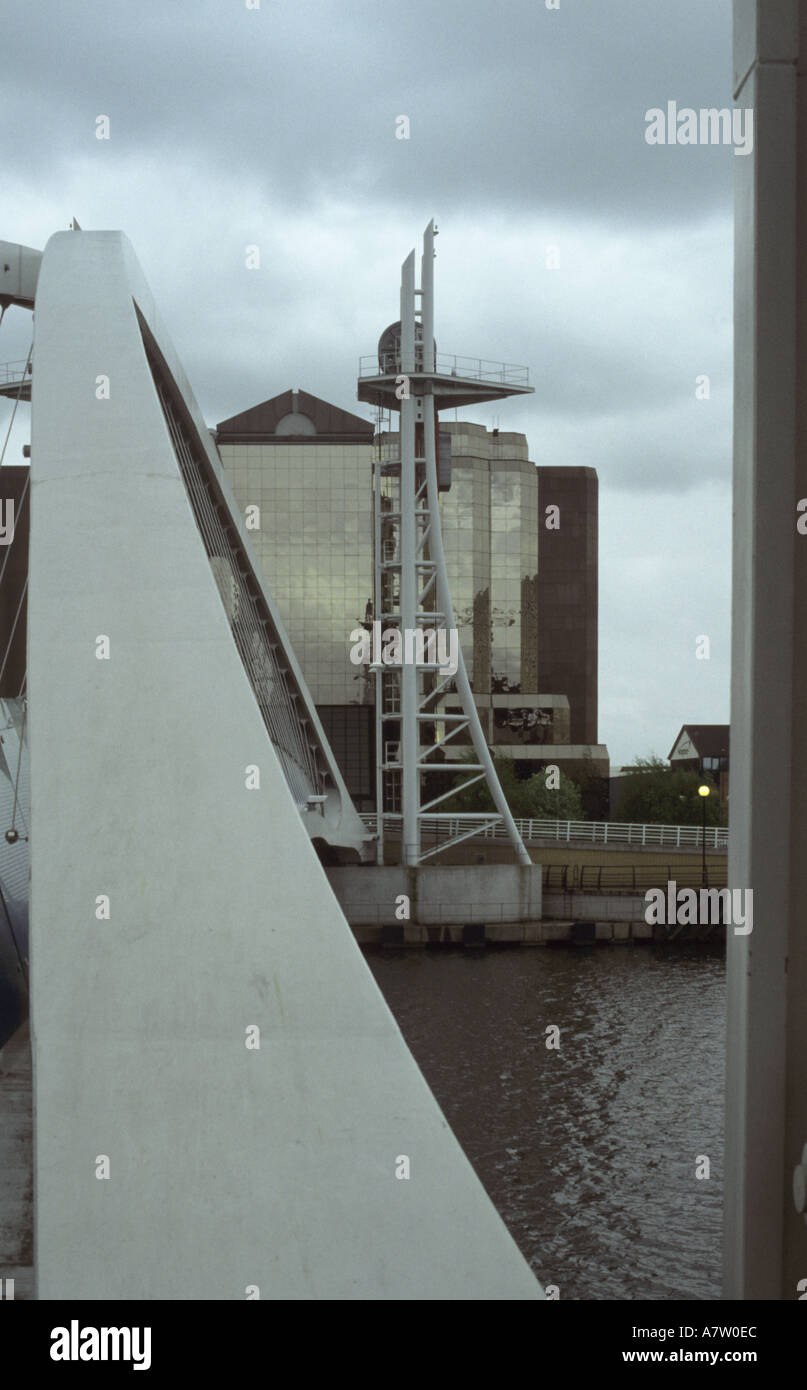 Autour de Salford Quays Manchester en Angleterre Banque D'Images