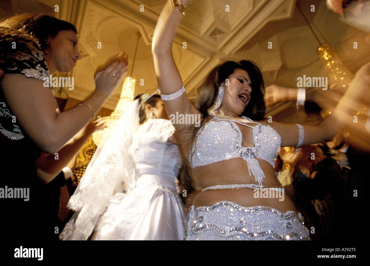 L'Egypte, Le Caire, la danse du ventre par Asmayan Banque D'Images