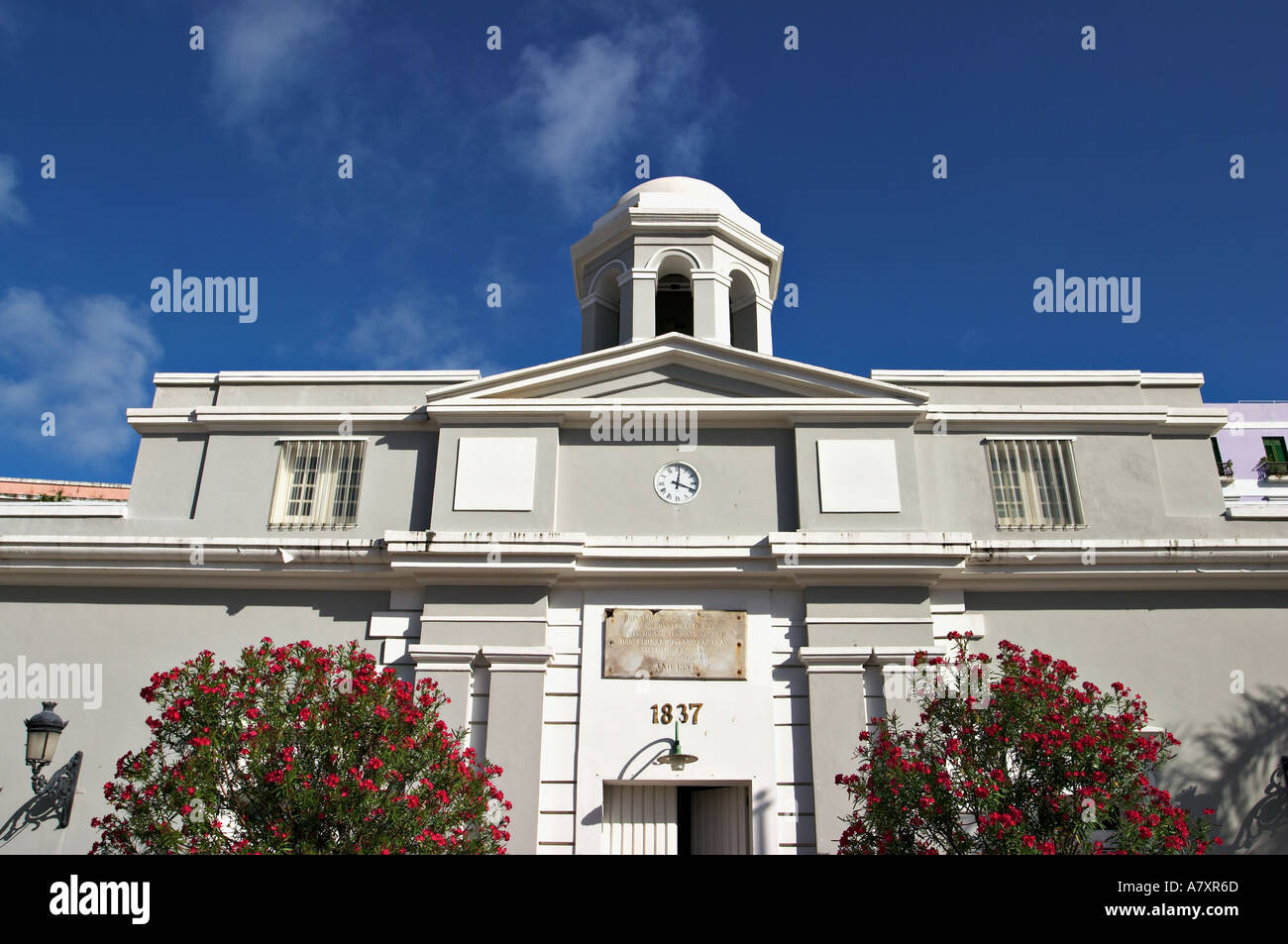 PUERTO RICO San Juan La Princesa a été prison redoutée depuis des siècles les bureaux de Puerto Rico Tourism Company gallery Banque D'Images