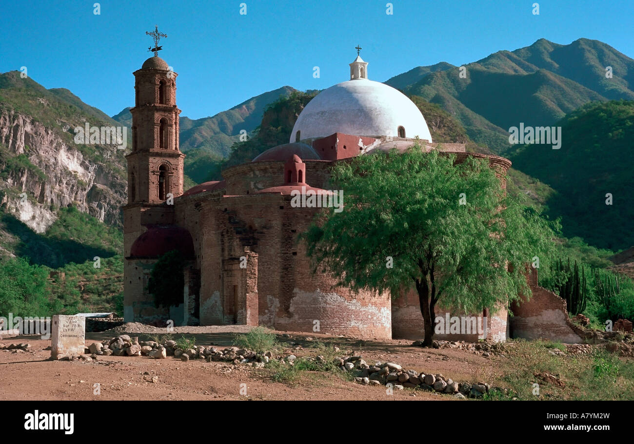 Le Mexique, Copper Canyon, Batopilas, Satevo Banque D'Images