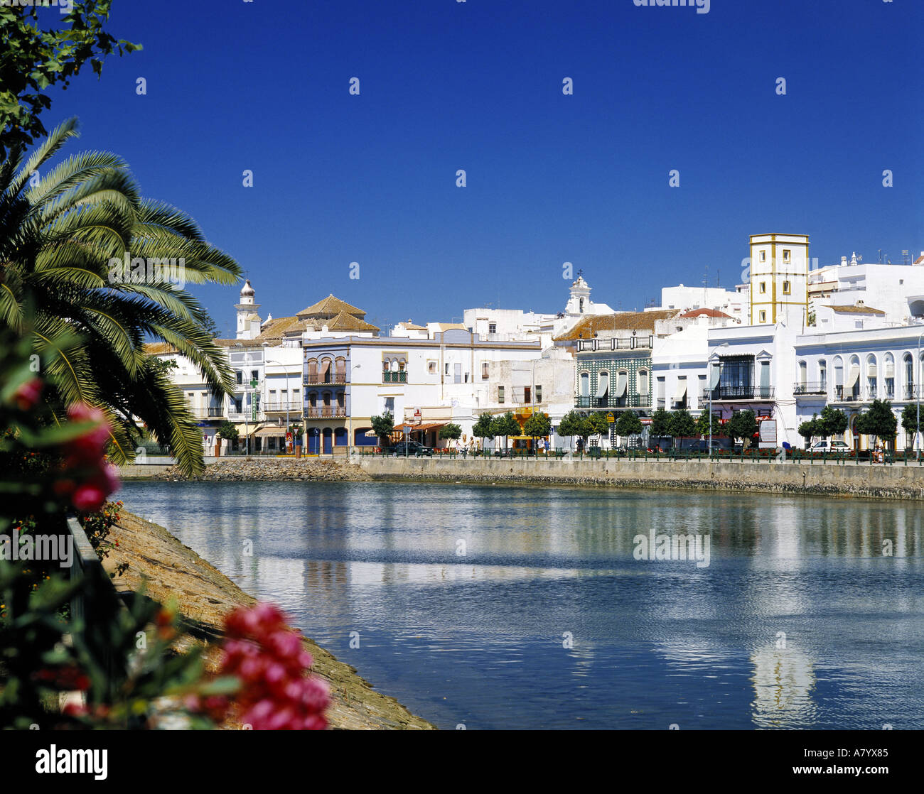 Espagne, Andalousie, Costa De La Luz, Ayamonte Banque D'Images