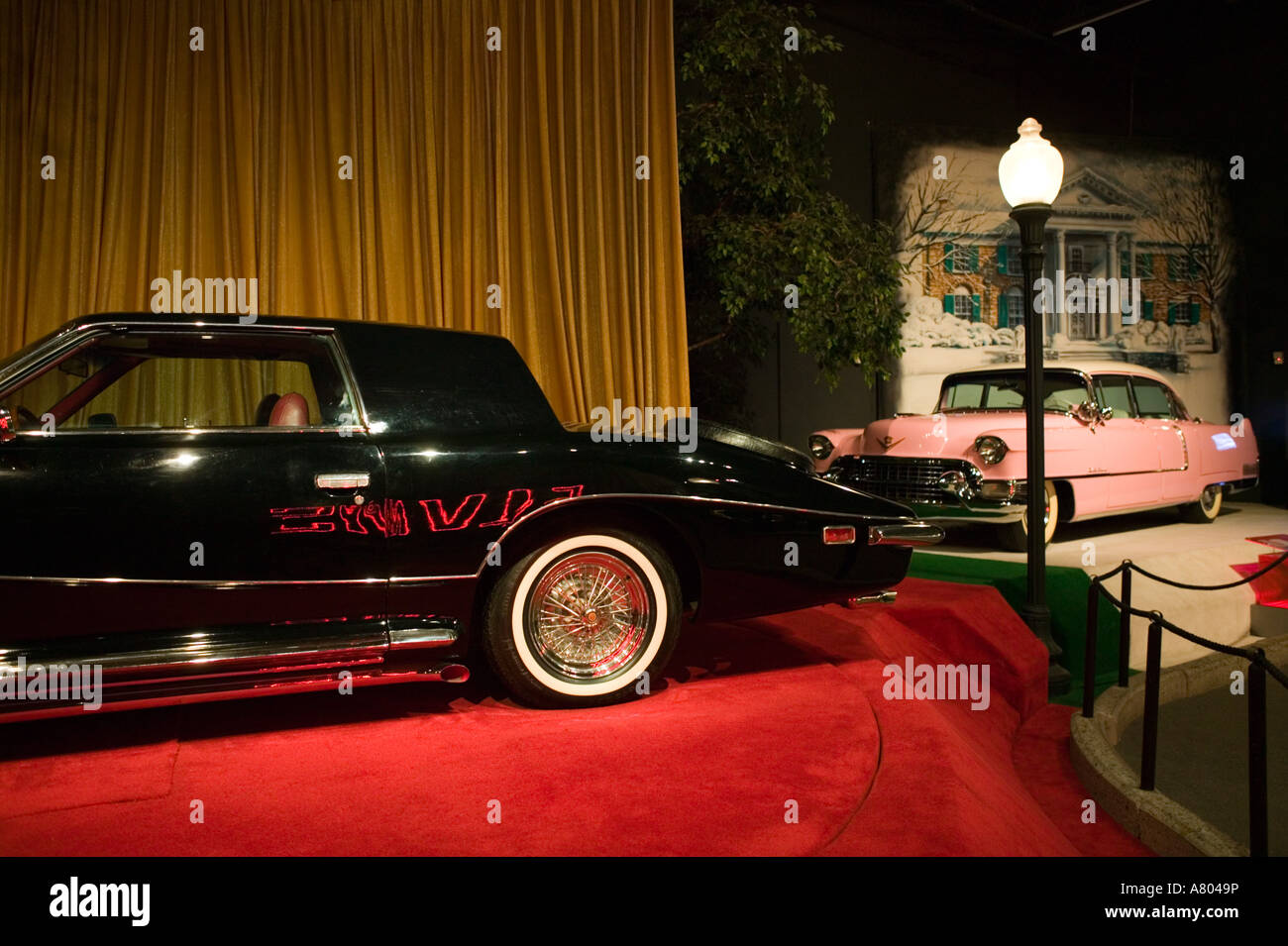 USA, New York, Memphis, Elvis Presley Collection Automobile Museum