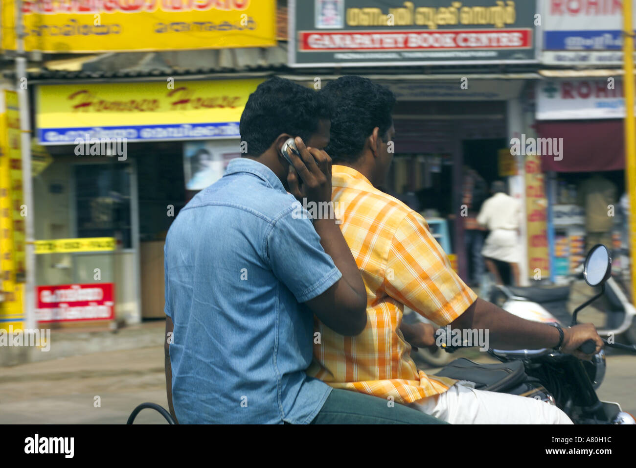 Trivandrum, Kerala, centre-ville Banque D'Images