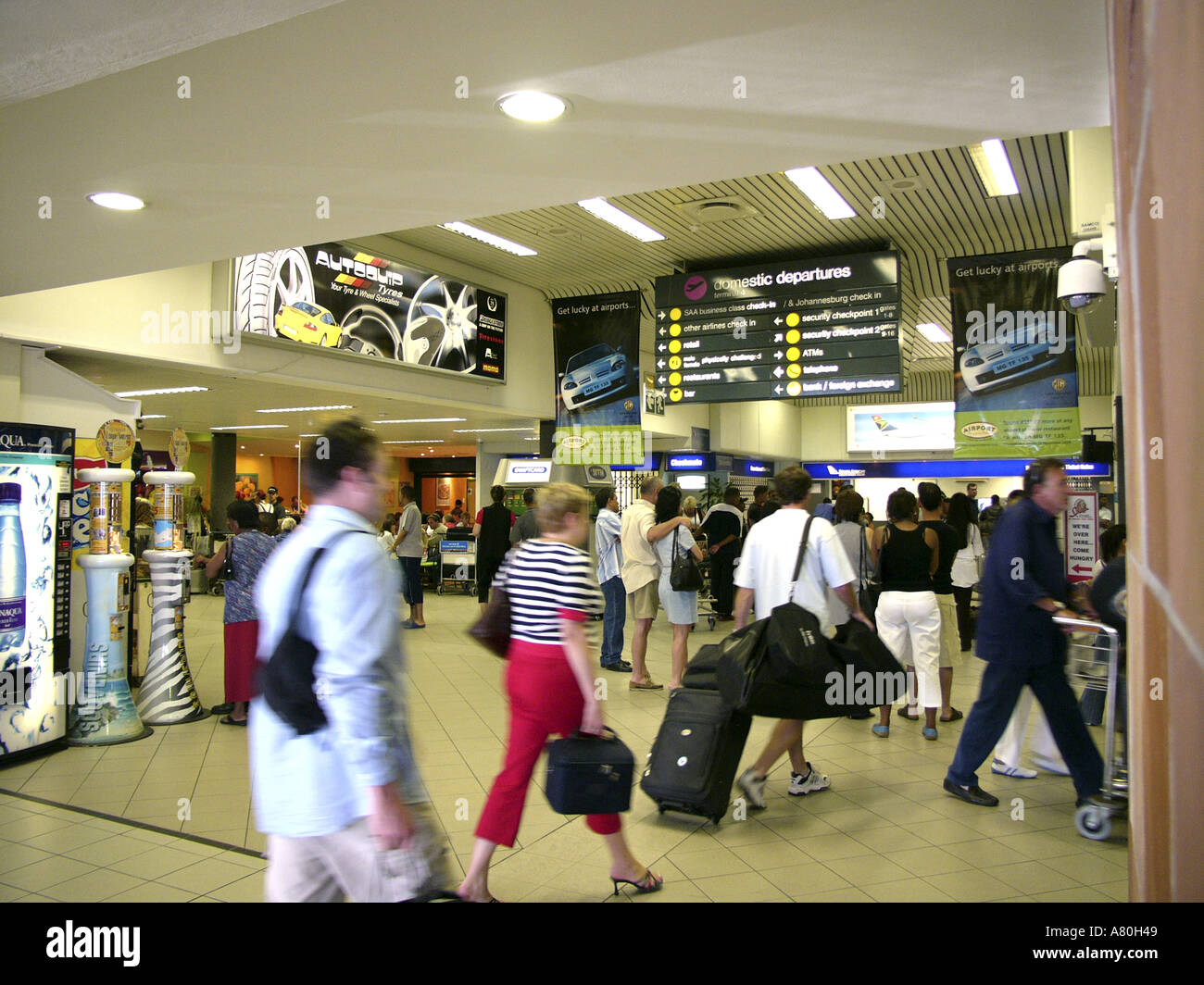 L'aéroport de Cape Town Banque D'Images