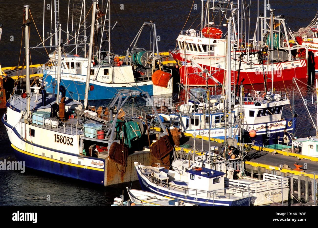 Le Canada, Terre-Neuve, du port de pêche de Saint Jean Banque D'Images
