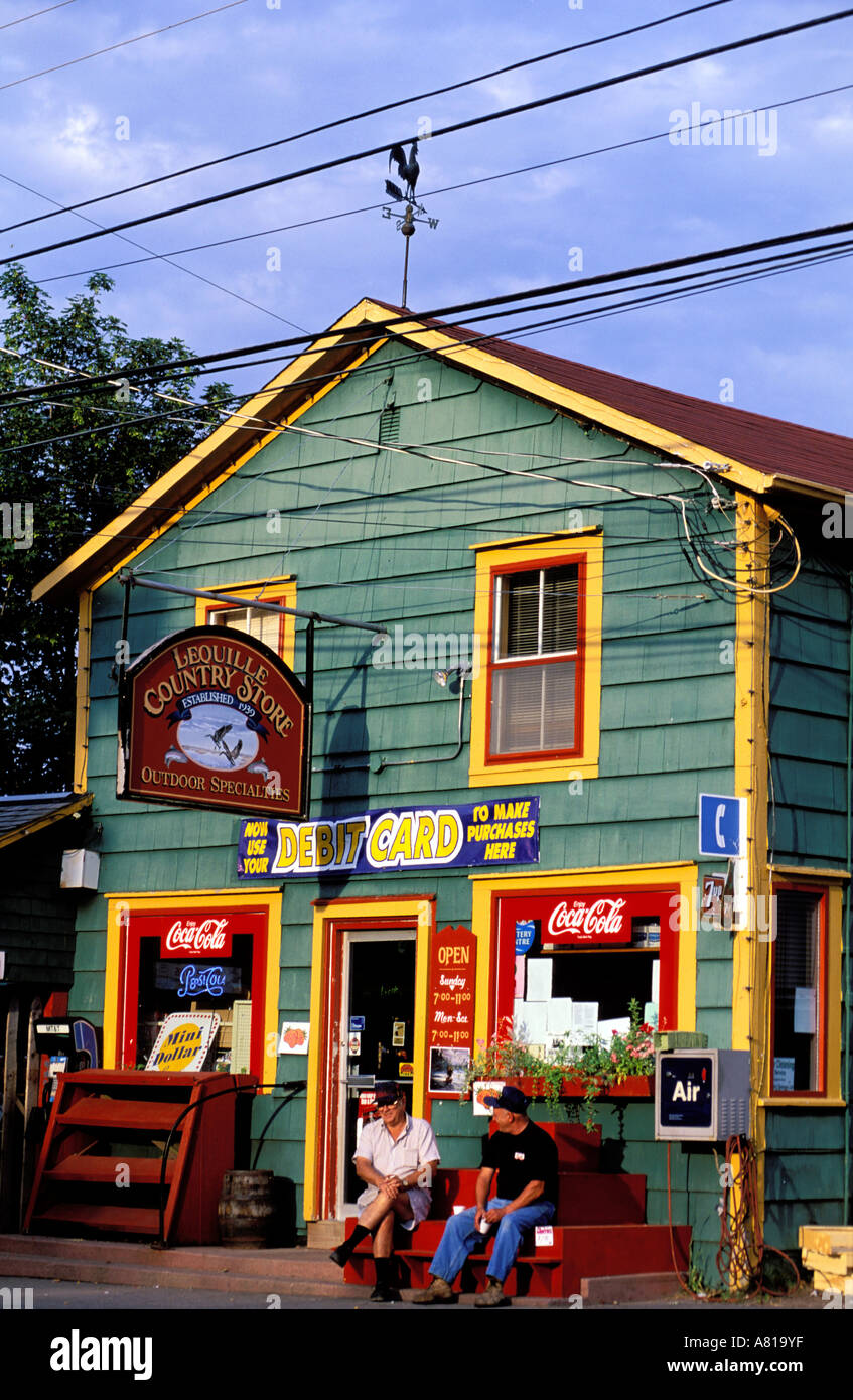 Le Canada, la Nouvelle-Écosse, Annapolis Royal, country store Banque D'Images