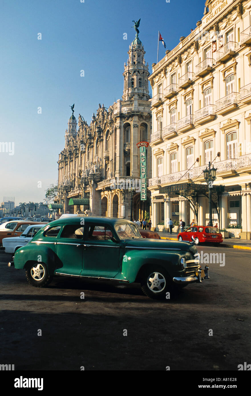 1950 voiture américaine, La Havane, Cuba Banque D'Images