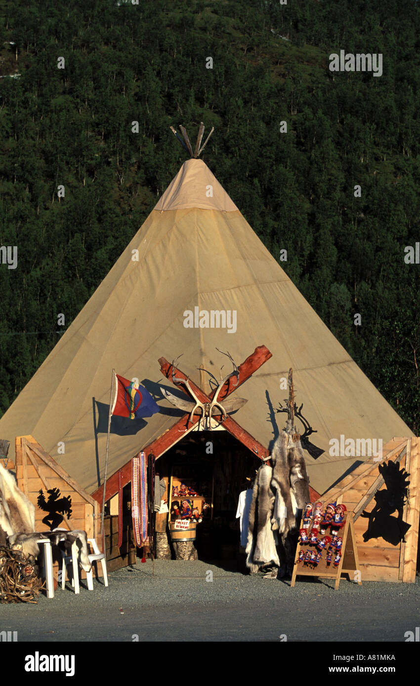 La Norvège, Laponie, cadeaux de Lapp souvenirs Banque D'Images La Norvège, Laponie, cadeaux de Lapp souvenirs Banque D'Images