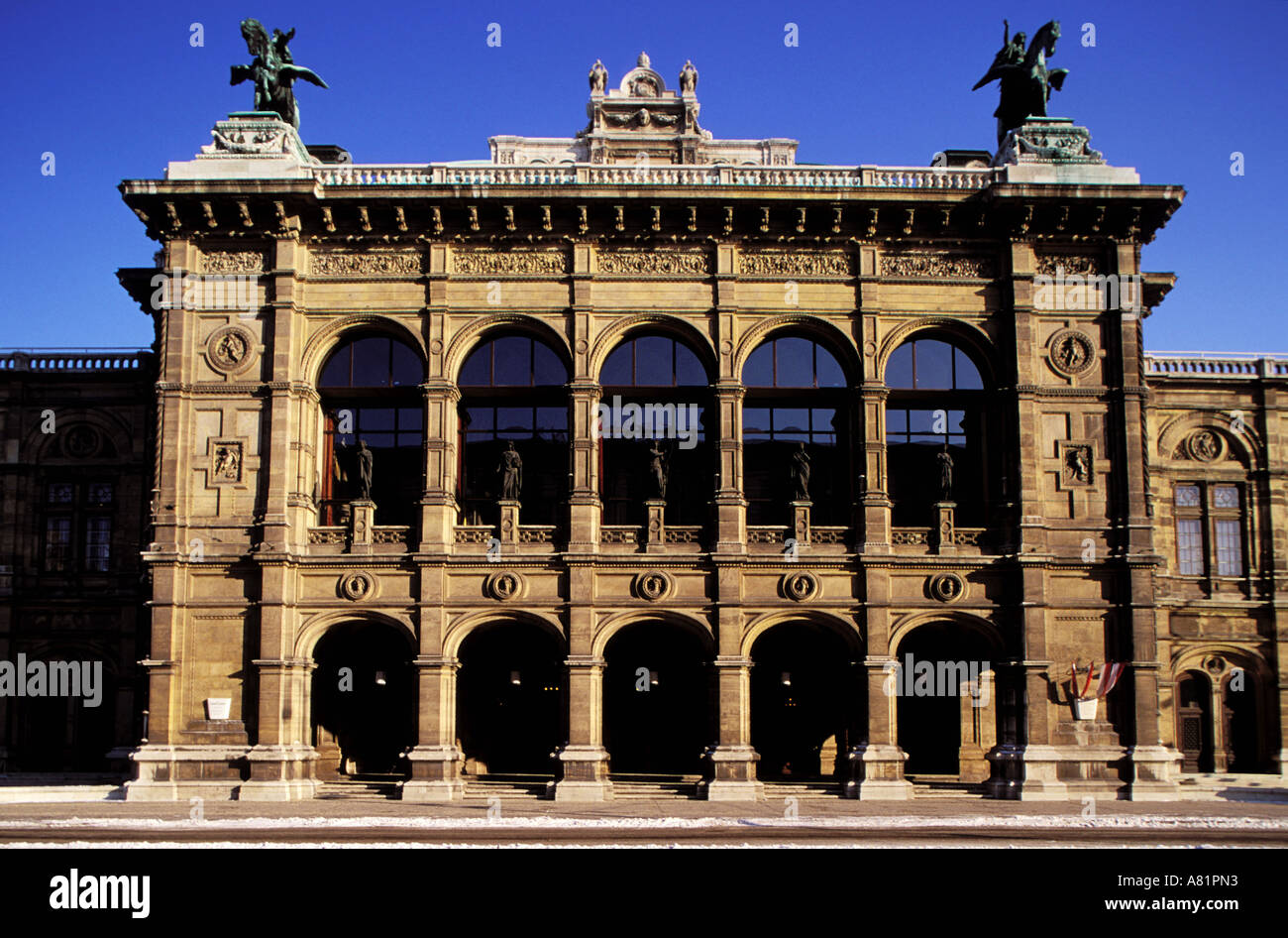 L'Autriche, Vienne, l'Opéra, l'Opéra Banque D'Images