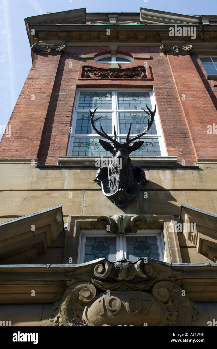 Stags Head Giltspur Street Londres Banque D'Images