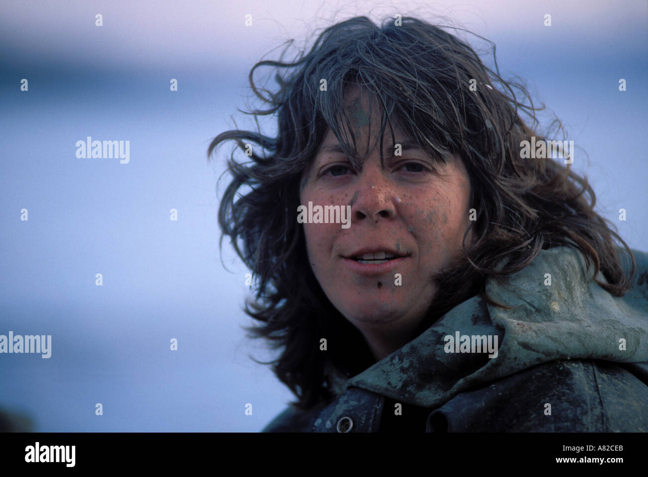 La Californie, San Francisco Bay, les pêcheurs de hareng, Anna Lee, le matelot Banque D'Images
