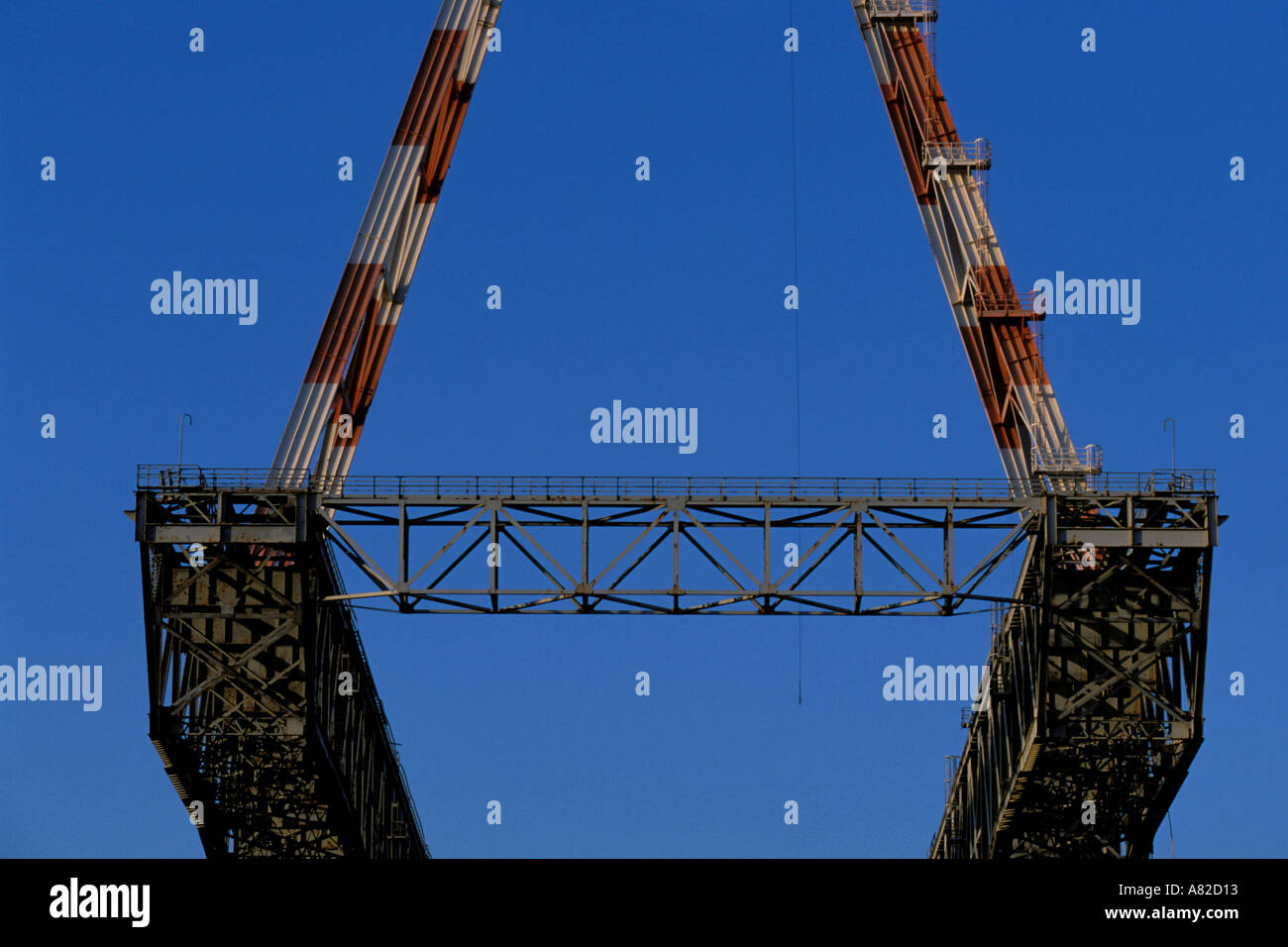 La Californie, San Francisco, Hunters Point shipyard Banque D'Images
