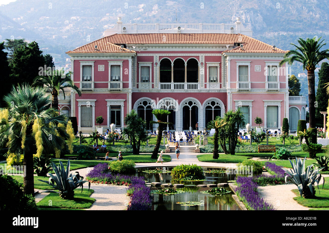 France, Alpes Maritimes, Saint Jean Cap Ferrat, Villa Ephrussi de Rothschild  Photo Stock - Alamy