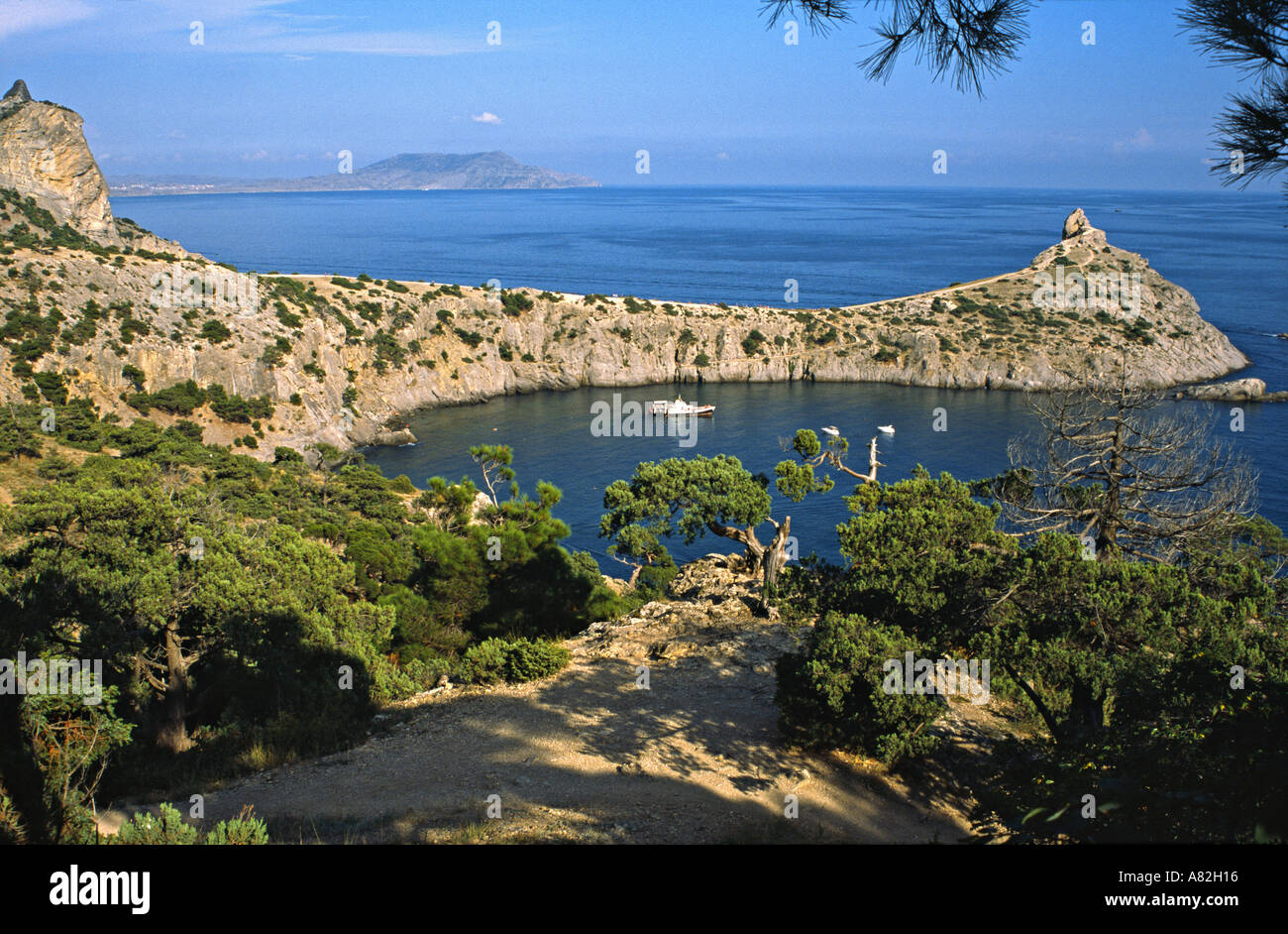 Plage du Tsar, Crimea, Ukraine Banque D'Images