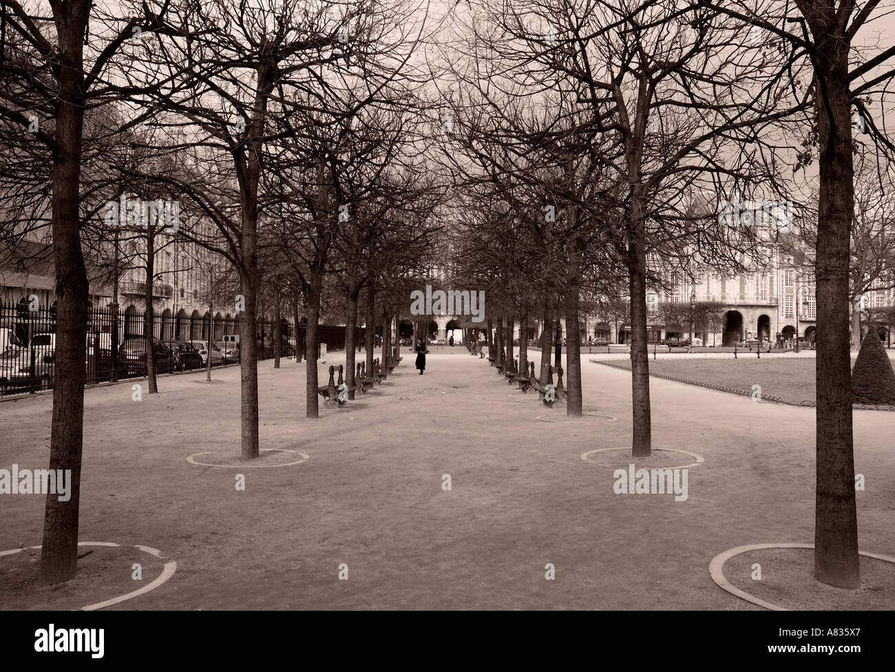 Place des Vosges Banque D'Images
