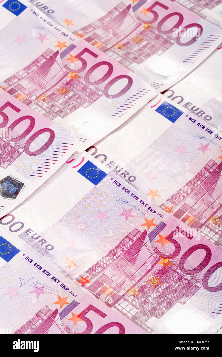 Recto billet de 500 euros Banque de photographies et d’images à haute résolution Alamy