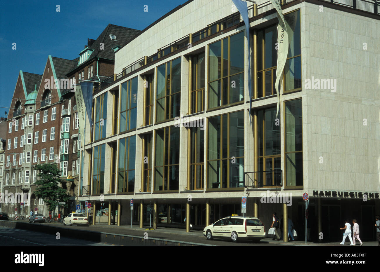 L'Opéra de Hambourg Dammtor à street, l'Allemagne. Banque D'Images