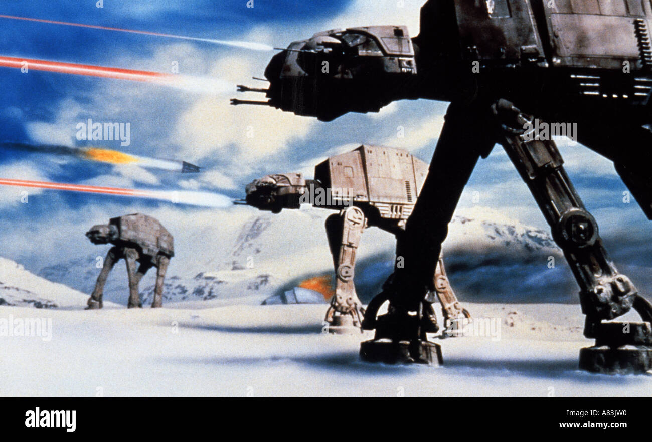 STAR WARS L'Empire contre-attaque 1980 TCF/Lucas Film Banque D'Images