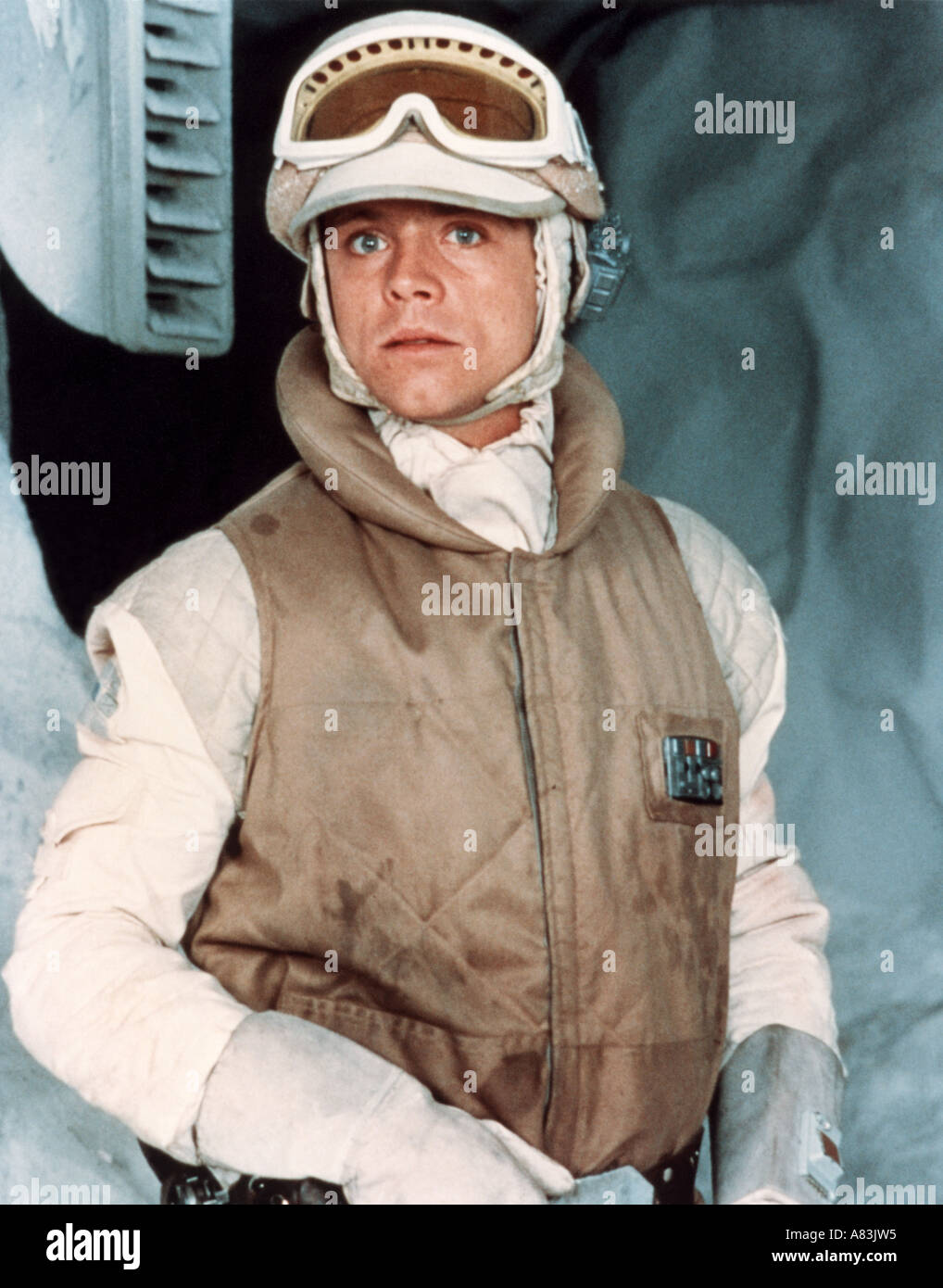 STAR WARS L'Empire contre-attaque 1980 TCF/Lucas Film avec Mark Hamill Banque D'Images