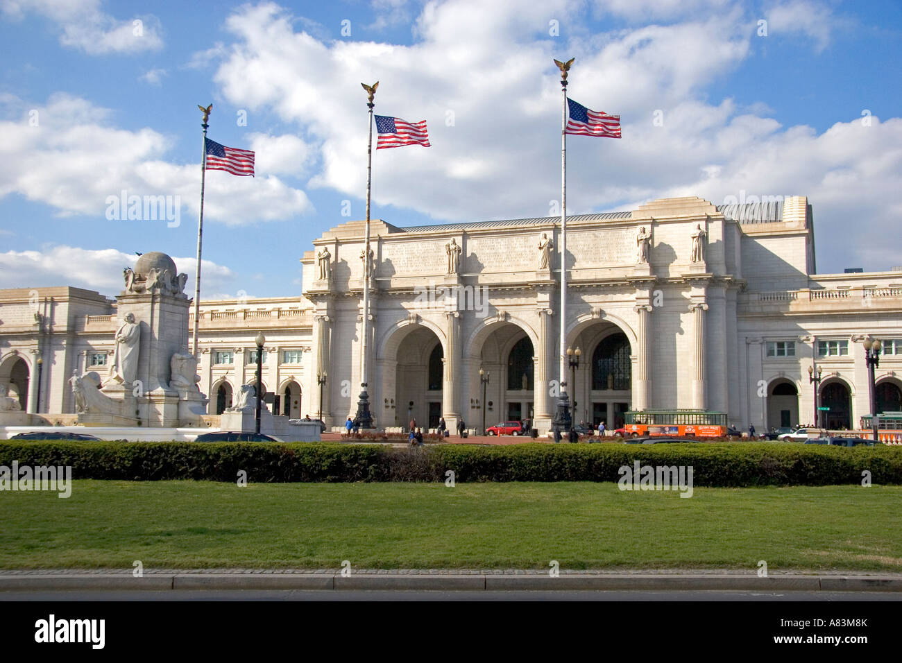 Union Station à Washington D C Banque D'Images