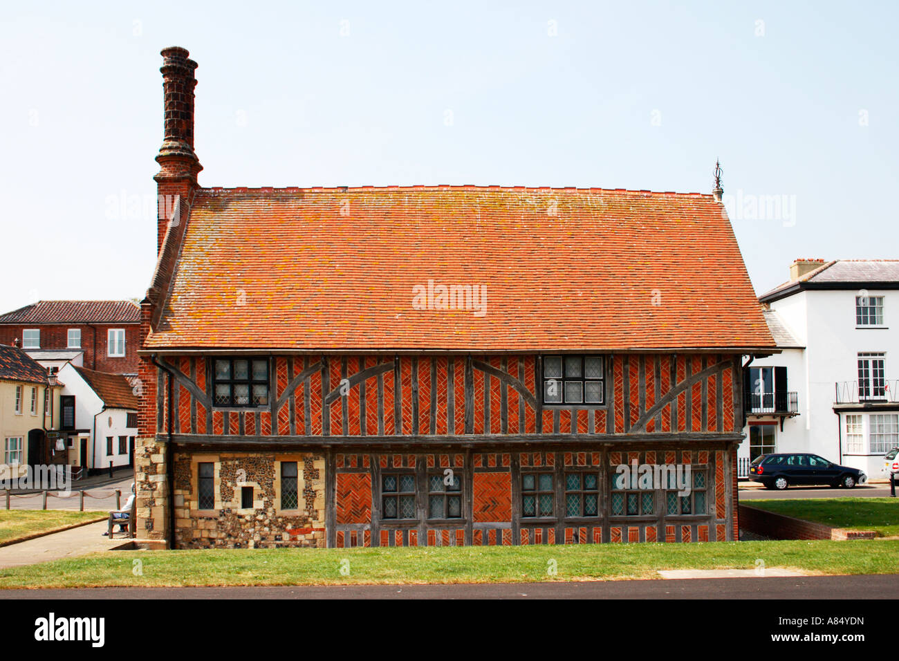 Sans objet Hall, Aldeburgh à Suffolk, Angleterre. Banque D'Images