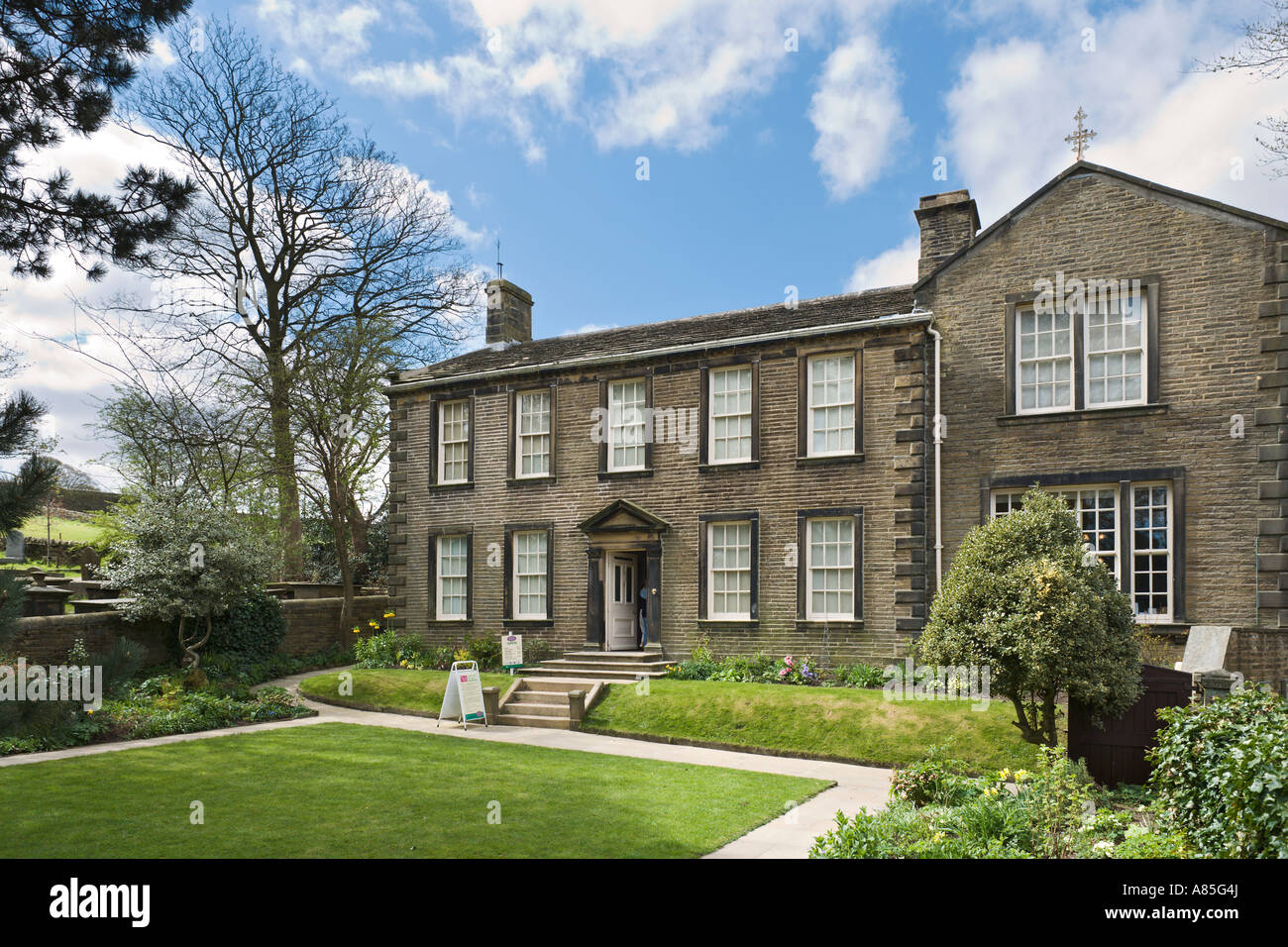 Bronte Parsonage Museum, Keighley, West Yorkshire, England, UK Banque D'Images