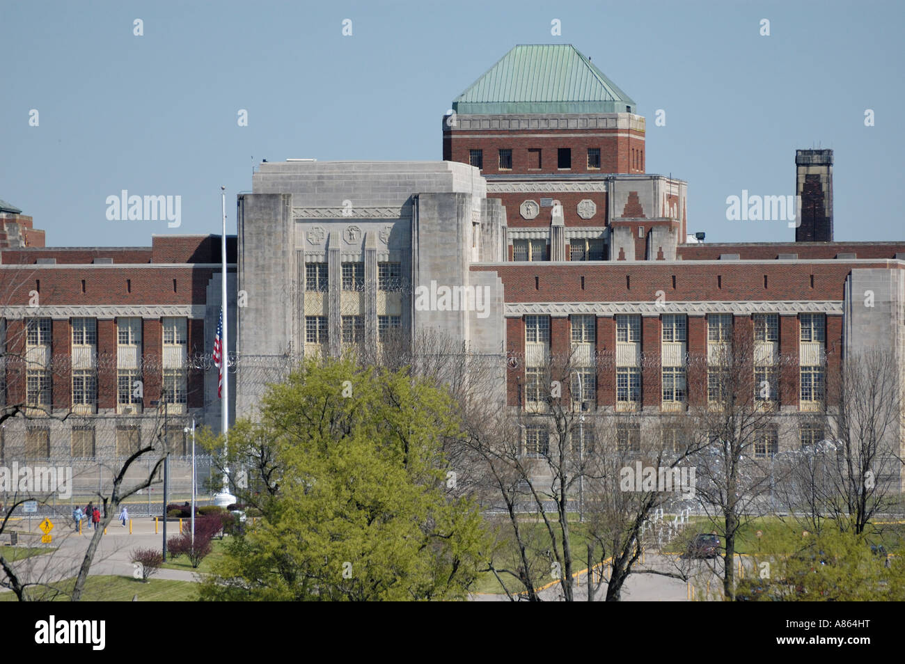 Prison fédérale de Lexington Kentucky USA Banque D'Images